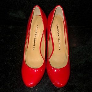 Red Chinese Laundry Heels